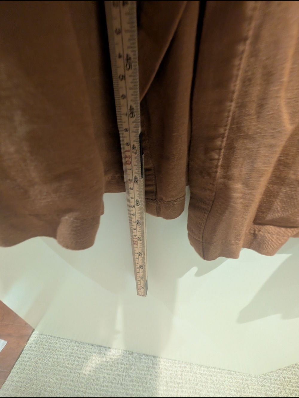 Brown Button-Front Women's Shirt Dress Koton - Picture 4 of 5